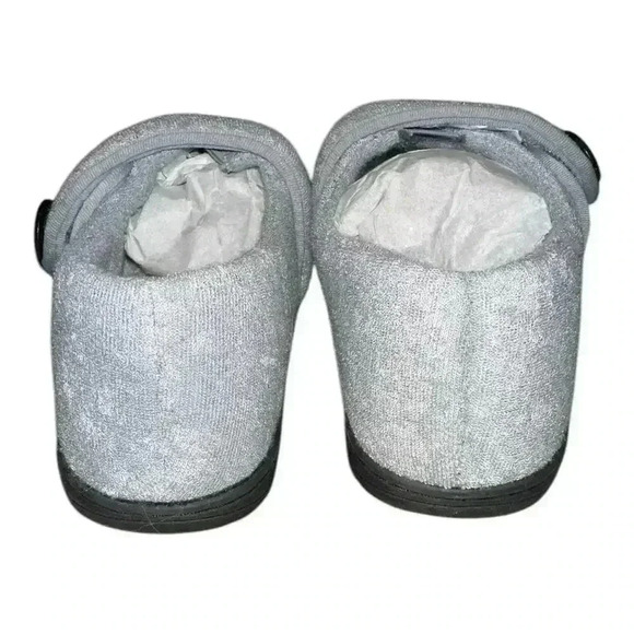 Glolily Womens Gray Kelly Slippers, Size 9M - Picture 4 of 7